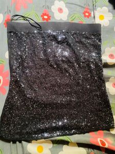 Sparkly Black Skirt