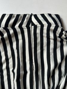 Black And White Strip Top