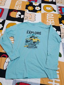 Blue Graphic T-Shirt