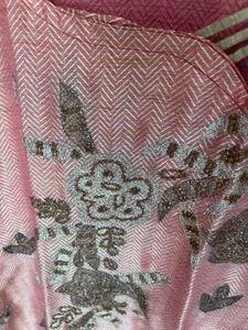 Weaved Embroidered Kurta