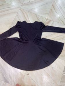 Chic Black Fit &amp; Flare Dress