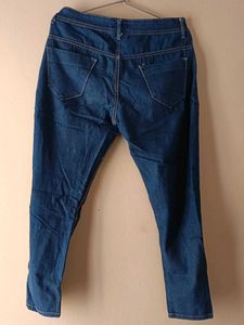 Dark Blue Denim Jeans