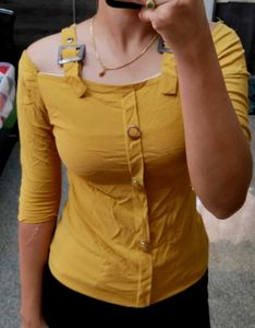 Mustard Yellow Top