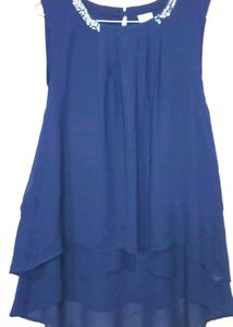 Beautiful Navy Blue Top For Women