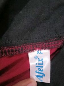 Maroon Long Sleeve V-Neck