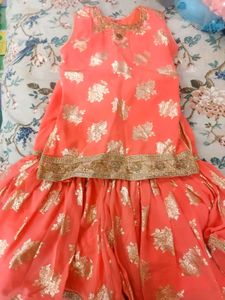 Kids Girls Sharara Set