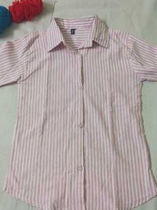 Striped Pink Shirt💗