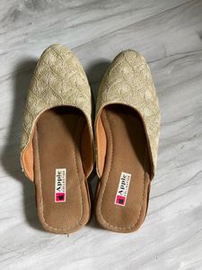 Elegant Gold Flats