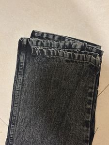 Black Wash Denim Jeans