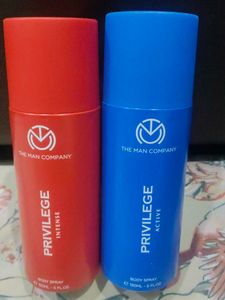 The Man Company Deodorant Combo