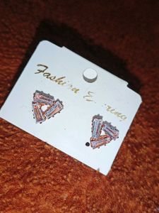 Triangle Stud Earrings