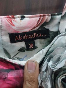 Floral Print Sun Dress just like new