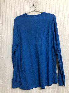 Blue Long Sleeve T Shirt