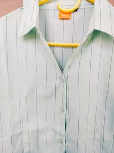 Lime Green Colour Formal Shirt