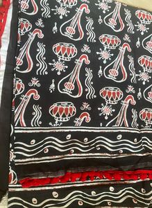 Pure Cotton Mulmul Saree
