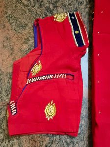 Red Heavy Pure Saree