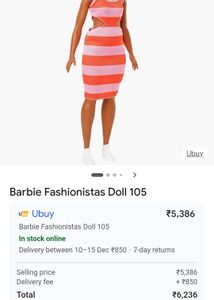 rare Barbie fashionista curvy