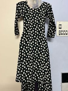 Heart Print Salwar Kameez