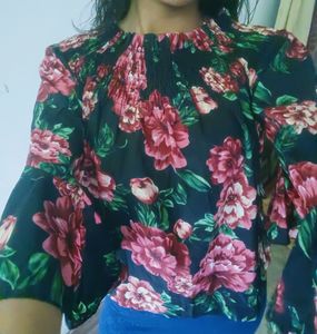 Flowery top