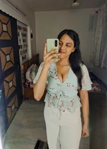 Floral Ruffle Top