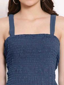 Denim Tube Top (Party Wear)