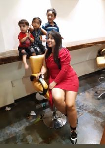 Red One-Shoulder Mini Dress