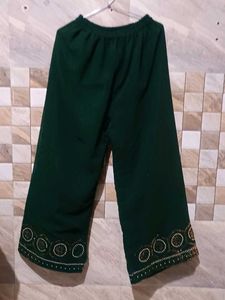 Green Suit Plazzo For Wedding