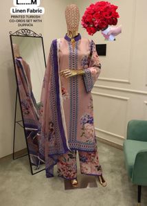 Stylish Turkish Co-ord Set with Dupatta