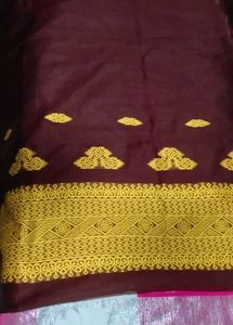 Assamese Traditional Makhela Sador