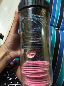 Bangles - Pink and Black