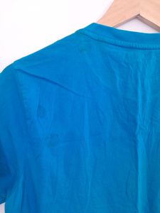 Aeropostale Blue Printed Tshirt