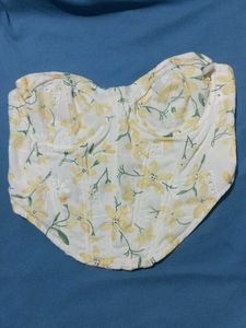Floral Corset Top