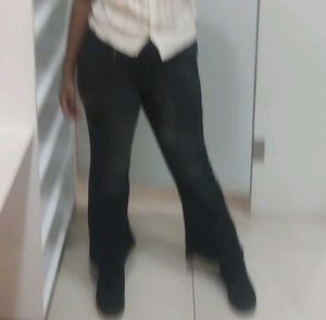 Here&amp;Now High-rise bootcut jeans
