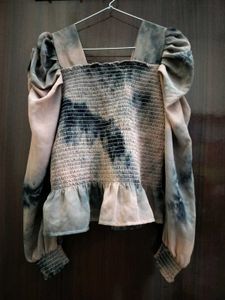 Tie-Dye Bow Top