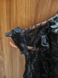 Black Lace Top