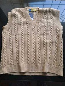 Cable Knit Sweater Vest
