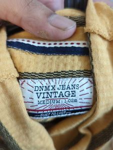 Striped Mustard T-Shirt