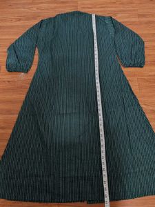 Striped Button-Down Dress