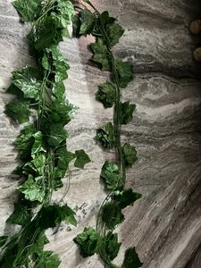 Artifical Garland For Decoration Green Leaves
