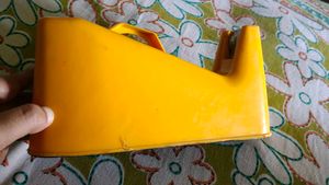 Vintage Yellow Tape Dispenser