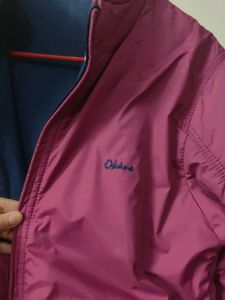 Burgundy Casual Jacket