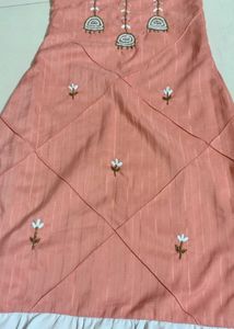 Elegant Embroidered Kurta