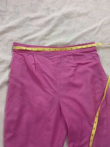 Pink jaipuri Embroidered Kurta