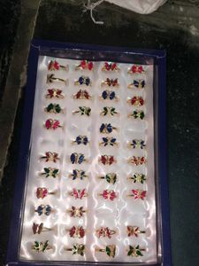 Butterfly Rings (Set) pack of 3