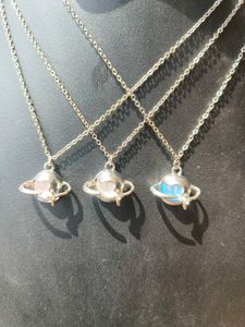 Sun &amp; Moon Silver Necklace