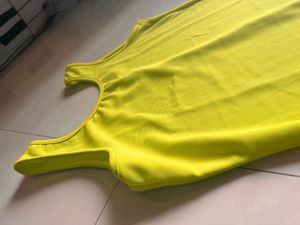Yellow Tank Dress