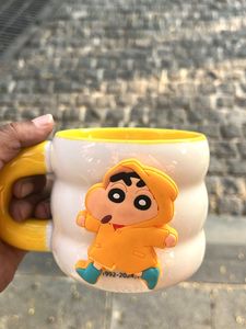 Shinchan Ceramic Mug - Yellow
