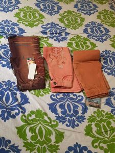3 Bootcut Embroidered Jeans