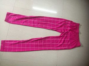 Pink Color Leggings