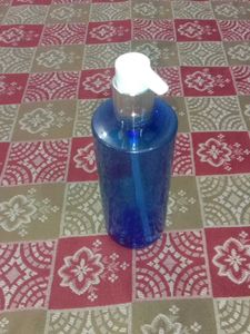 Blue Pump Bottle